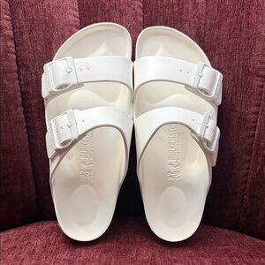 Birkenstock Classic White Slides